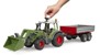 Bruder - Fendt Vario 211 with frontloader and tipping trailer (02182) thumbnail-4