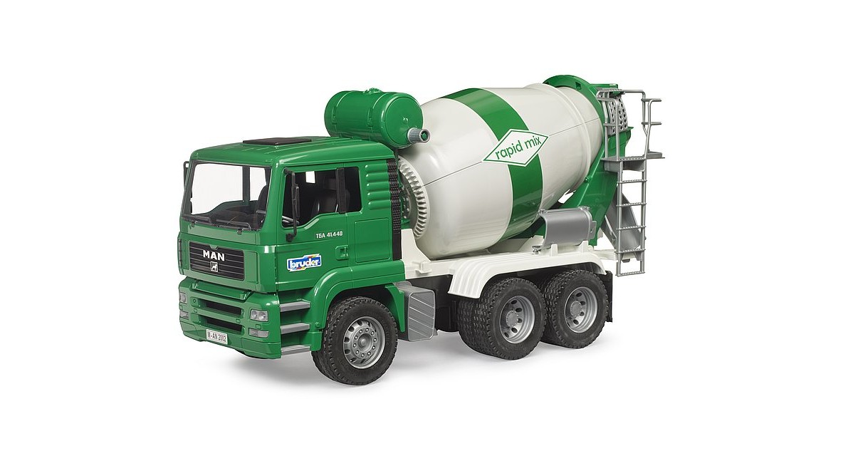 Bruder - MAN TGA Cement mixer truck (02739)