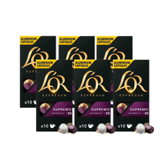 L'OR Capsules - Espresso Supremo - 6 Bags - Bundle