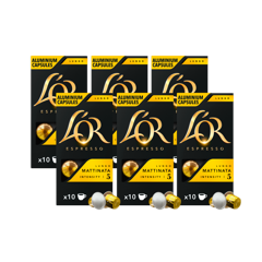 L'OR Capsules - Lungo Mattinata - 6 Bags - Bundle