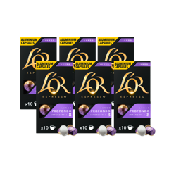 L'OR Capsules - Lungo Profondo - 6 Bags - Bundle