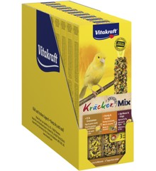 Vitakraft - Bird snacks - 10 x Kräcker Mix Honey/fruit/egg for canary´s (bundle)