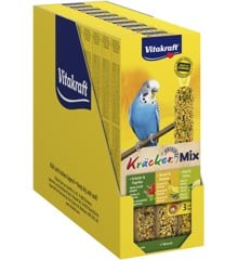 Vitakraft - Bird treats - 10 x Kräcker Mix banana/herbs/kiwi for budgies (bundle)