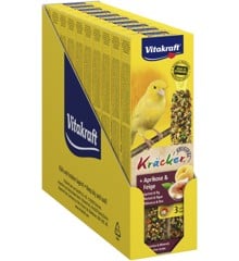 Vitakraft - Bird treats - 10 x Kräcker abricot and fig for canary´s (bundle)