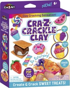 CRAZART - Crackle Clay - Søde Sager