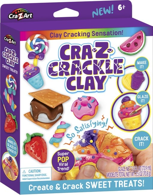 CRAZART - Crackle Clay - Sweet Treats (25073)