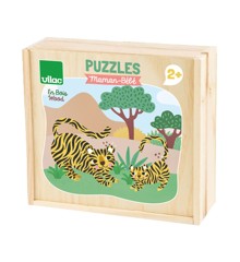 Vilac - Puzzle 12x2 pcs - Mom and Baby by Michelle Carlslund - (8569)