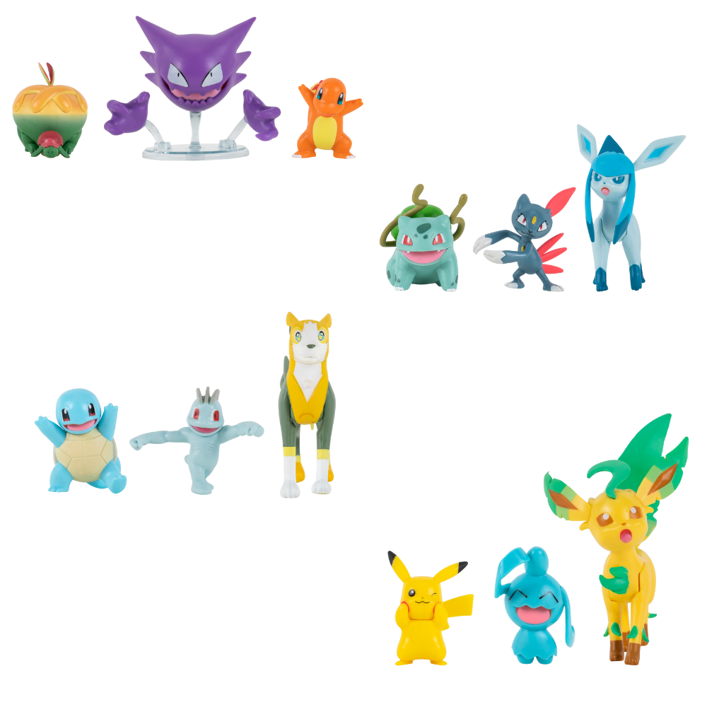 Pokémon - Battle Figure - 3 PK - ass (95155_10) - Leker