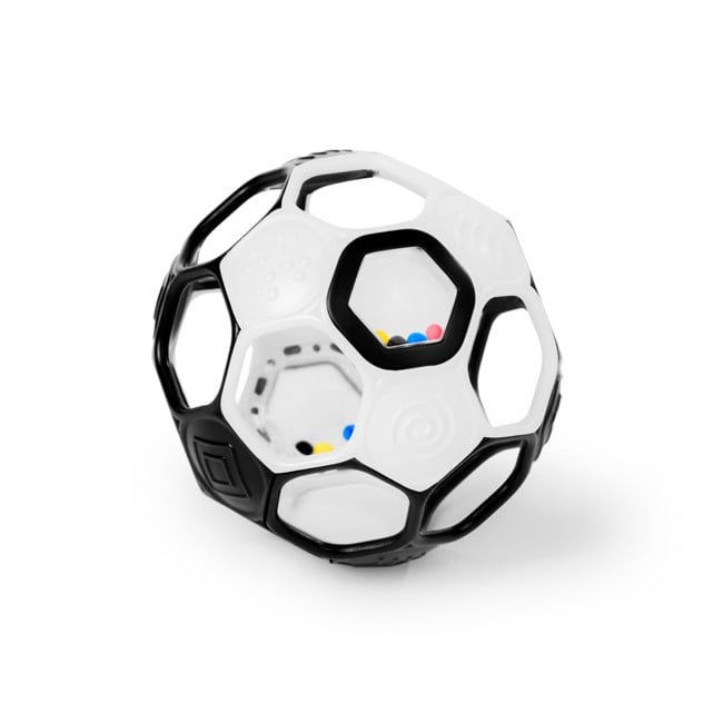OBALL - Soccer Oball - fodbold (sort/hvid) - (OB-16907)