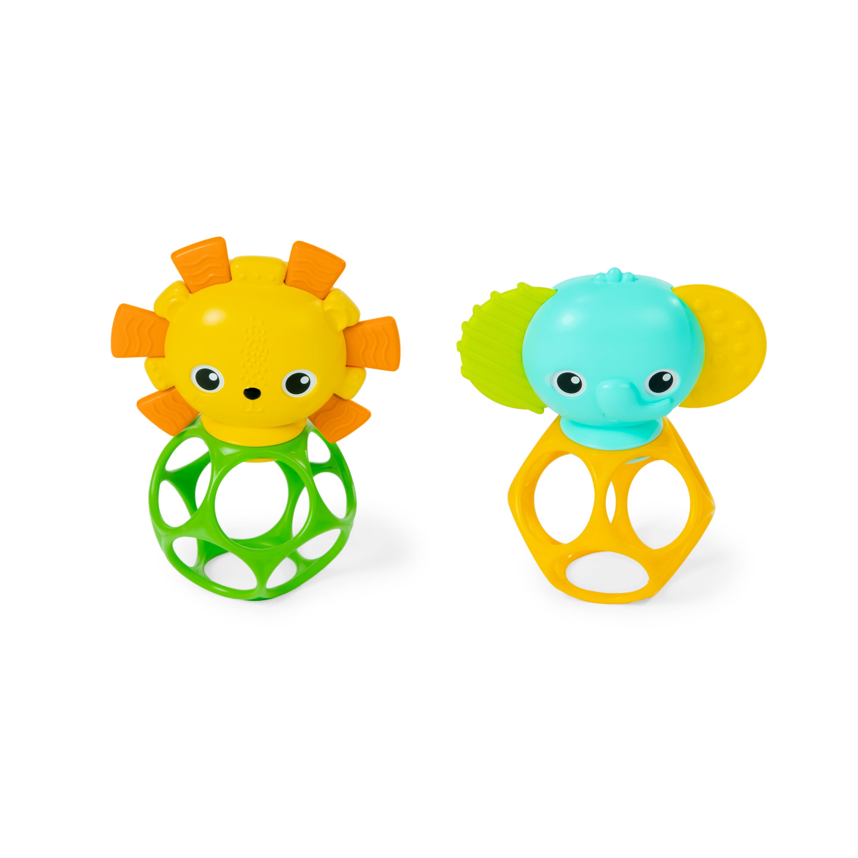 Bright Starts - OBALL - Character Oball Teether 2pk - (BS-16762) - Leker