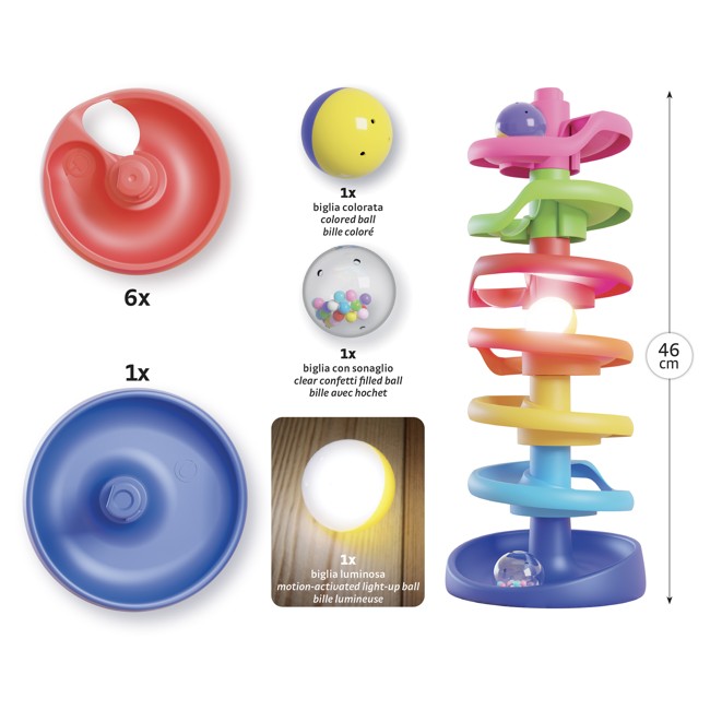 QUERCETTI - Spiral Tower Brightball - (QU-6499)