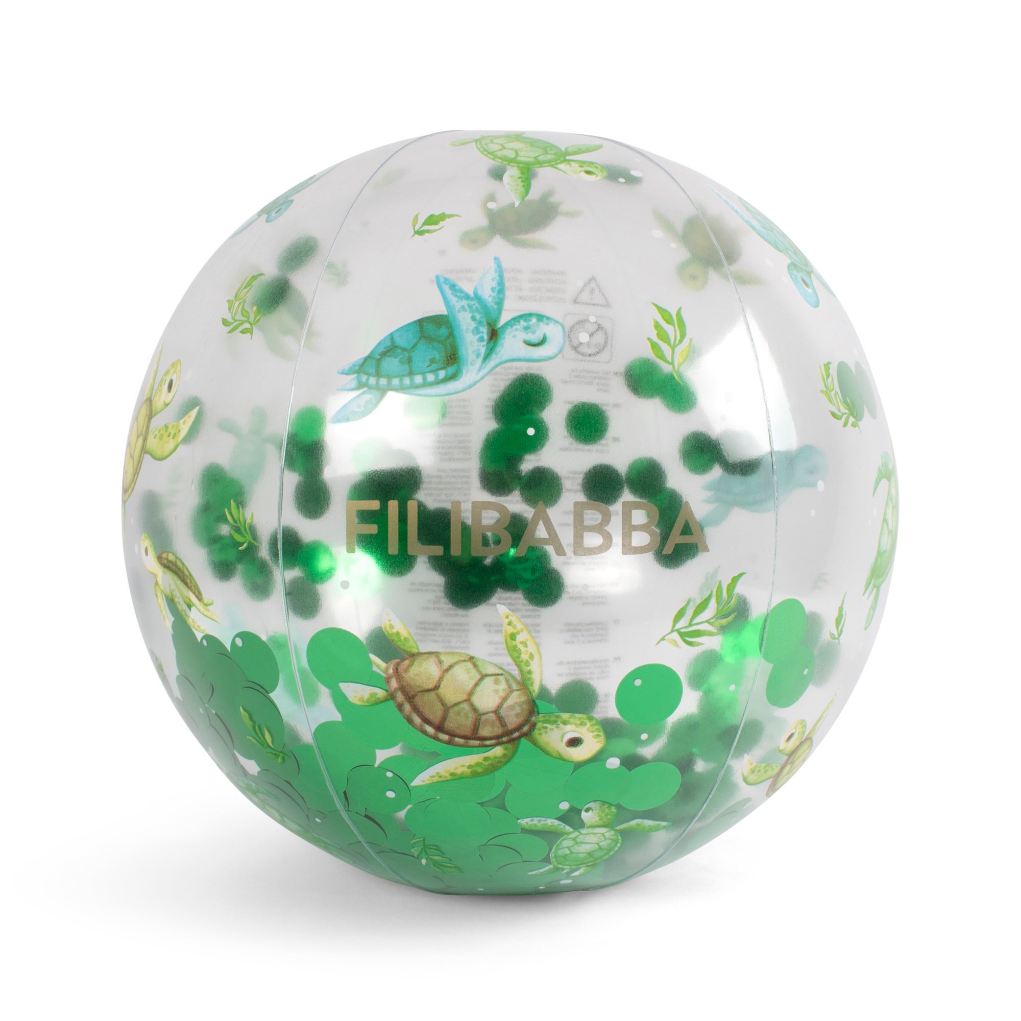FILIBABBA - Beach ball Alfie - First Swim Confetti - (FI-03002) - Leker