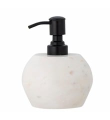 Bloomingville - Inoa Soap Dispenser, White, Marble (82066235)