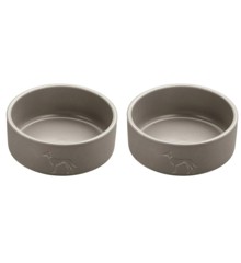 Hunter - 2 x Dogbowl ceramic Osby 550 ml, taupe