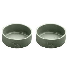 Hunter - 2 x Dogbowl ceramic Osby 350 ml, khaki