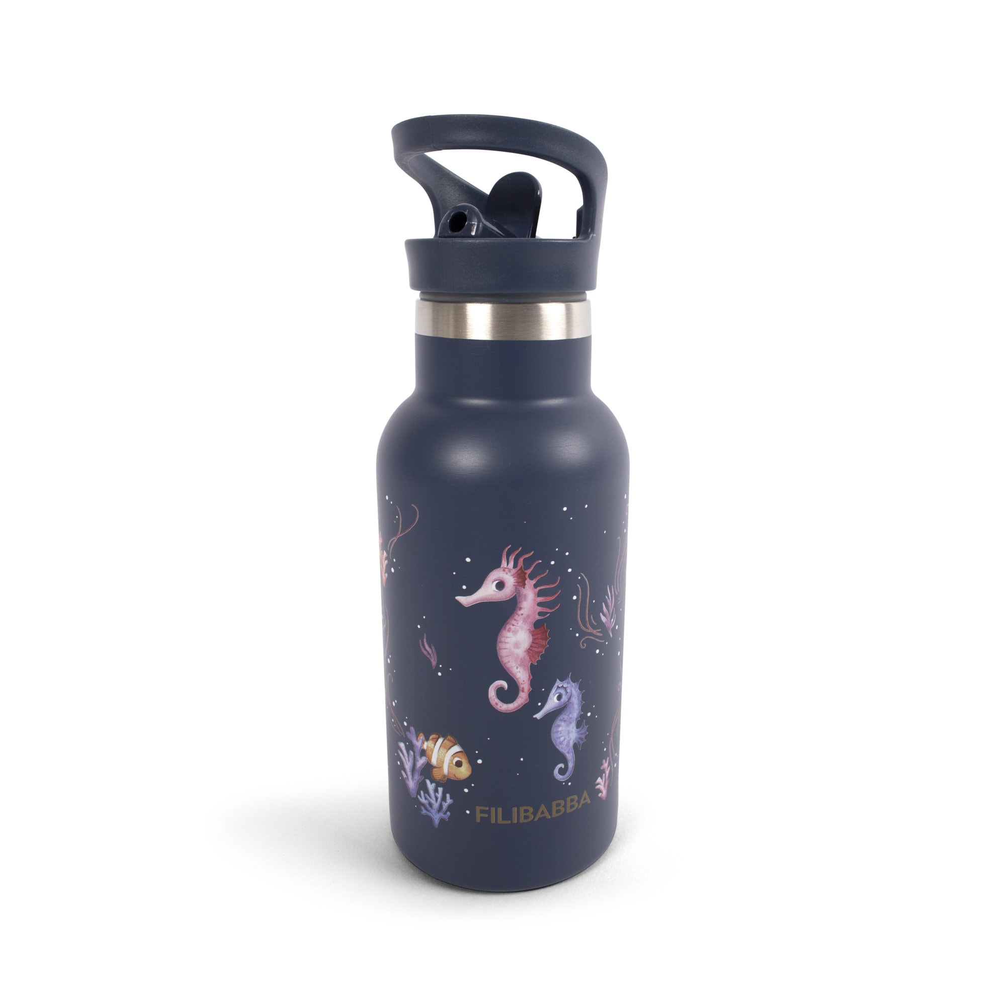 FILIBABBA - Stainless steel water bottle - Rainbow Reef - (FI-03206) - Leker