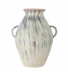 Bloomingville - Sanella Vase, Grün, Steingut