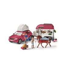 Schleich - Horse  Club - Horse Adventures with Car and Trailer (42535)