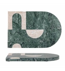 Bloomingville - Abrianna Skærebræt, Grøn, Marmor