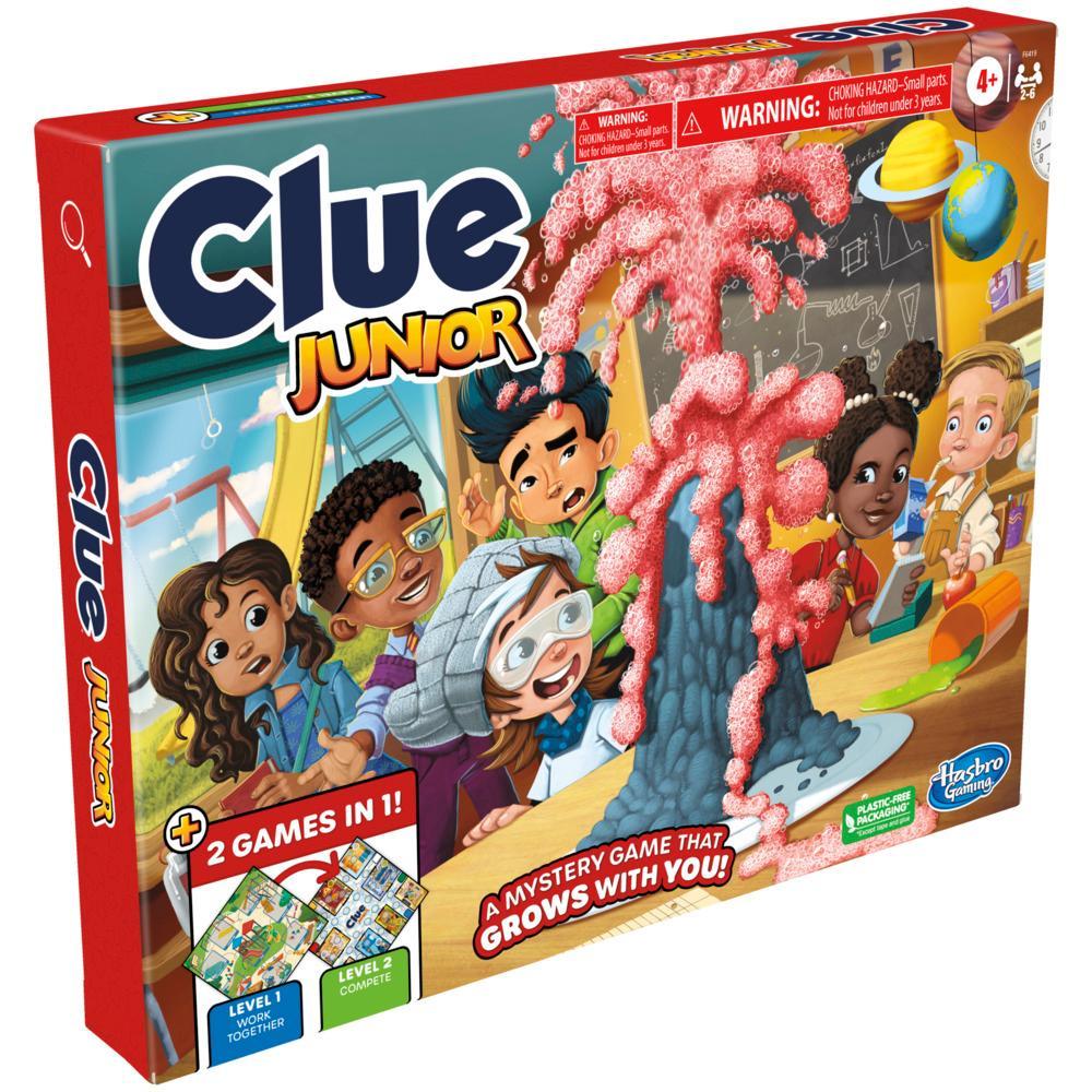 Hasbro Gaming - Clue Junior (2 spil i 1)
