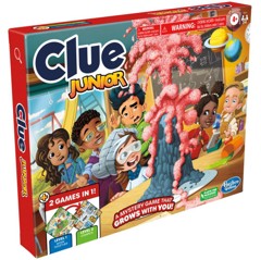 Hasbro Gaming - Clue Junior (2 spil i 1)