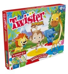 Hasbro Gaming - Twister Junior 2 spil i 1