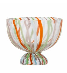 Bloomingville - Savya Bowl, Green, Glass (82060390)