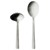 RAW - 2 pcs - Cutlery set gravy/potato spoon giftbox - Matte steel (14639) thumbnail-1