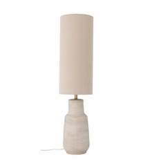 Bloomingville - Linetta Gulv Lampe - Hvid Stentøj - 113 cm