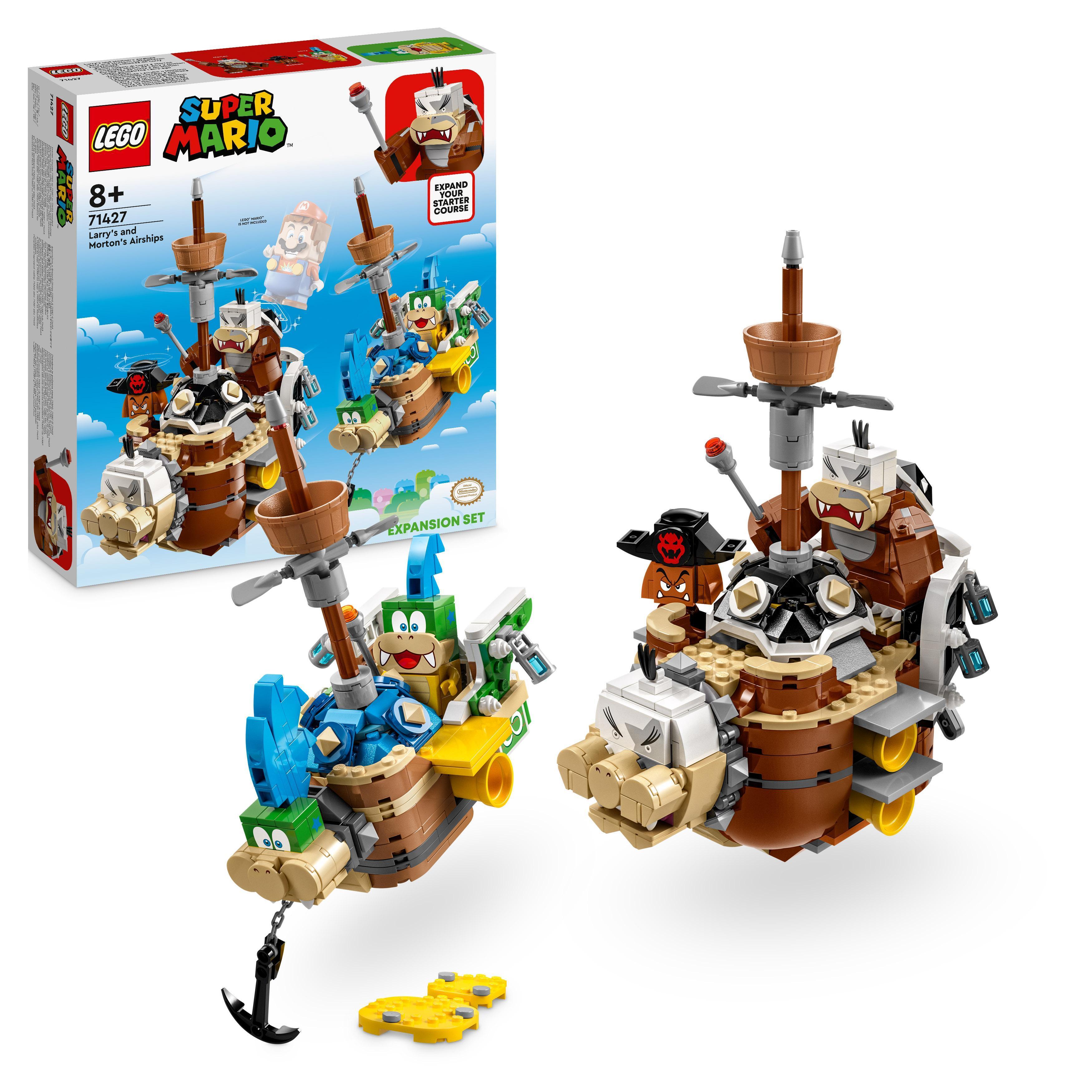 LEGO Super Mario - Larry og Mortons luftskip– ekstrabanesett (71427) - Leker