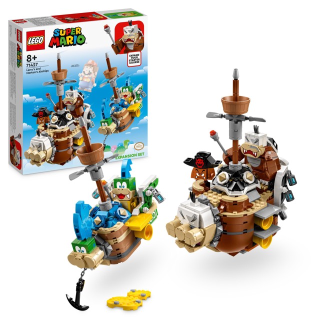 LEGO Super Mario - Larry og Mortons luftskip – ekstrabanesett (71427)