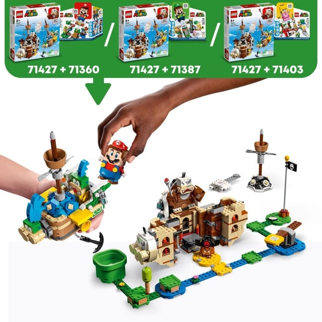 LEGO Super Mario - Larry's and Morton’s Airships Expansion Set (71427.)