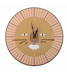 Bloomingville MINI - Harrison Wall Clock, Brown, MDF (82058406)