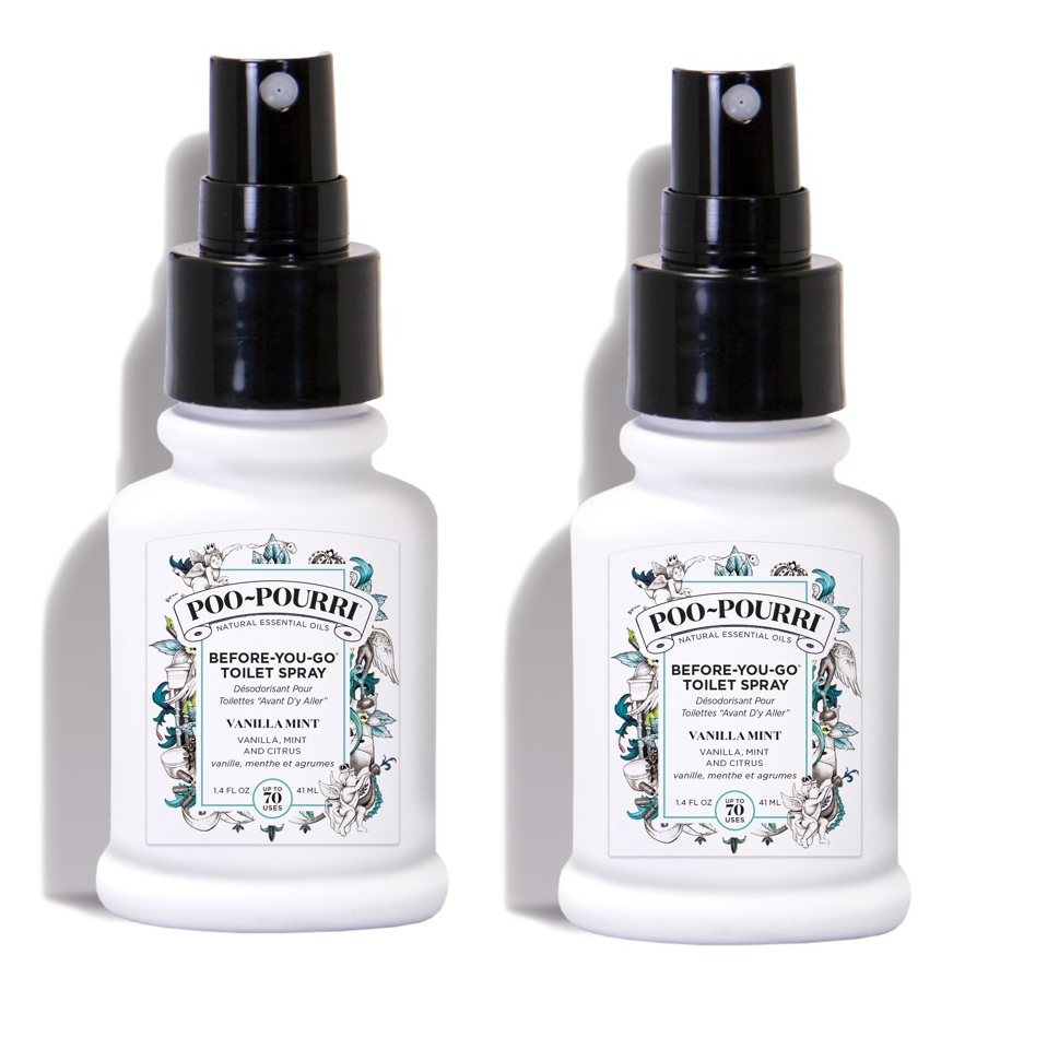 Kjøp Poo~Pourri - Vanilla Mint Toilet Spray 41 ml x 2 - Vanilla Mint x 2