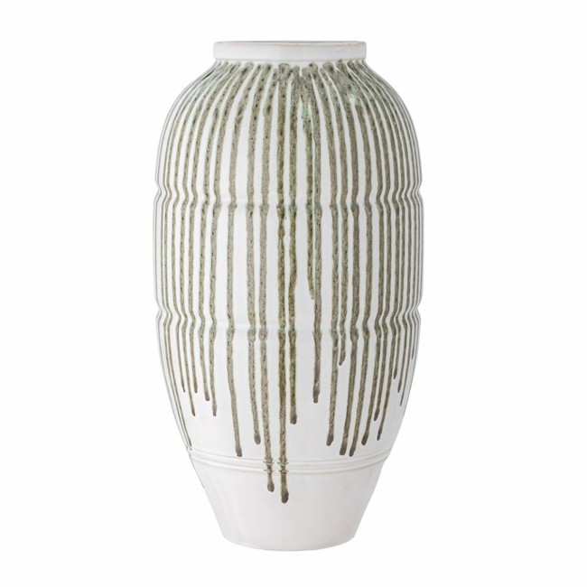 Creative Collection - Scarlet Vase, Grün, Steingut