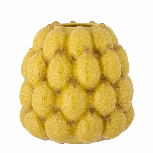 Creative Collection - Limone Vase, Gelb, Steingut