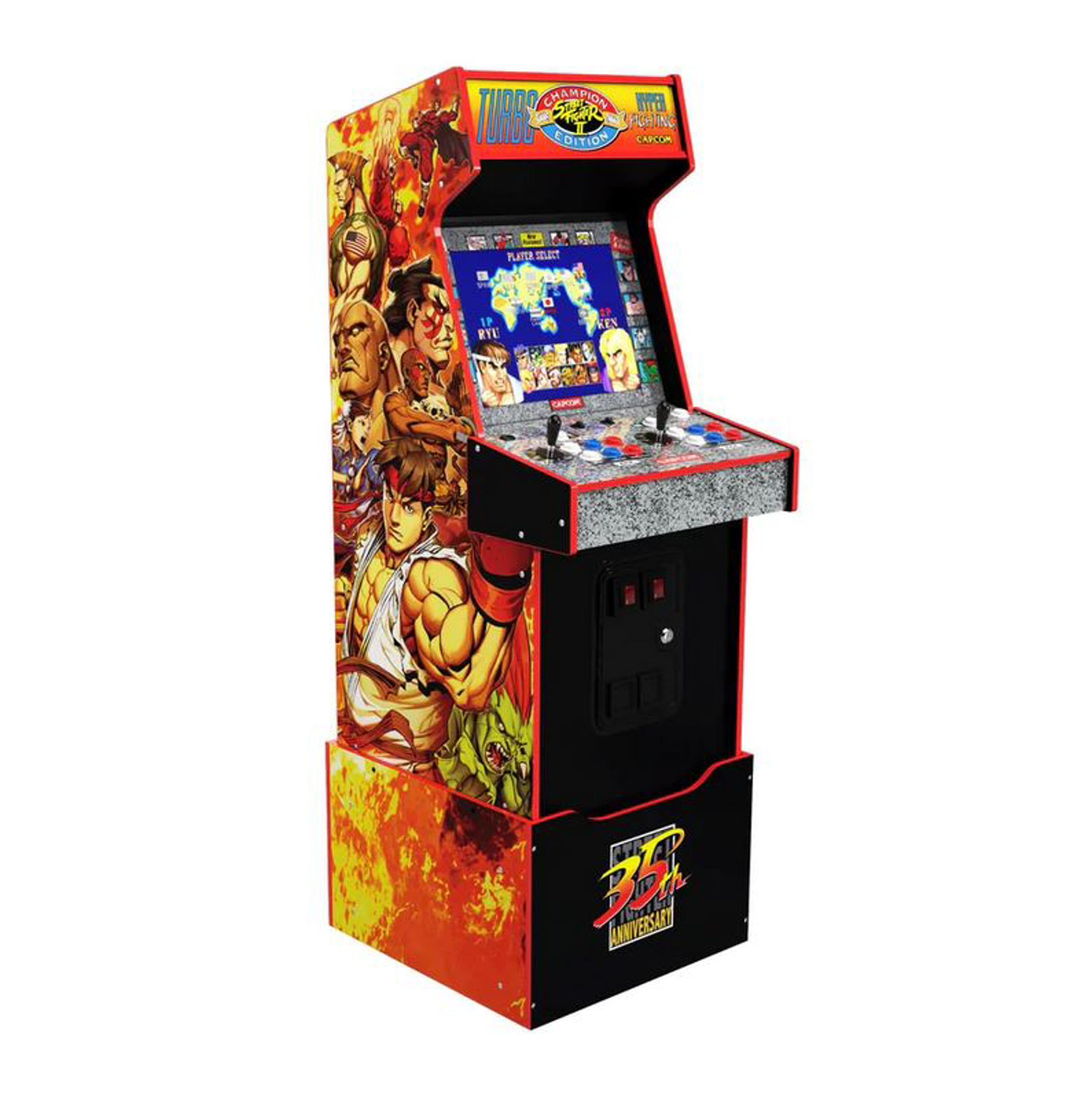 ARCADE 1 Up - Street Fighter Legacy 14-in-1 Arcade Machine - Videospill og konsoller