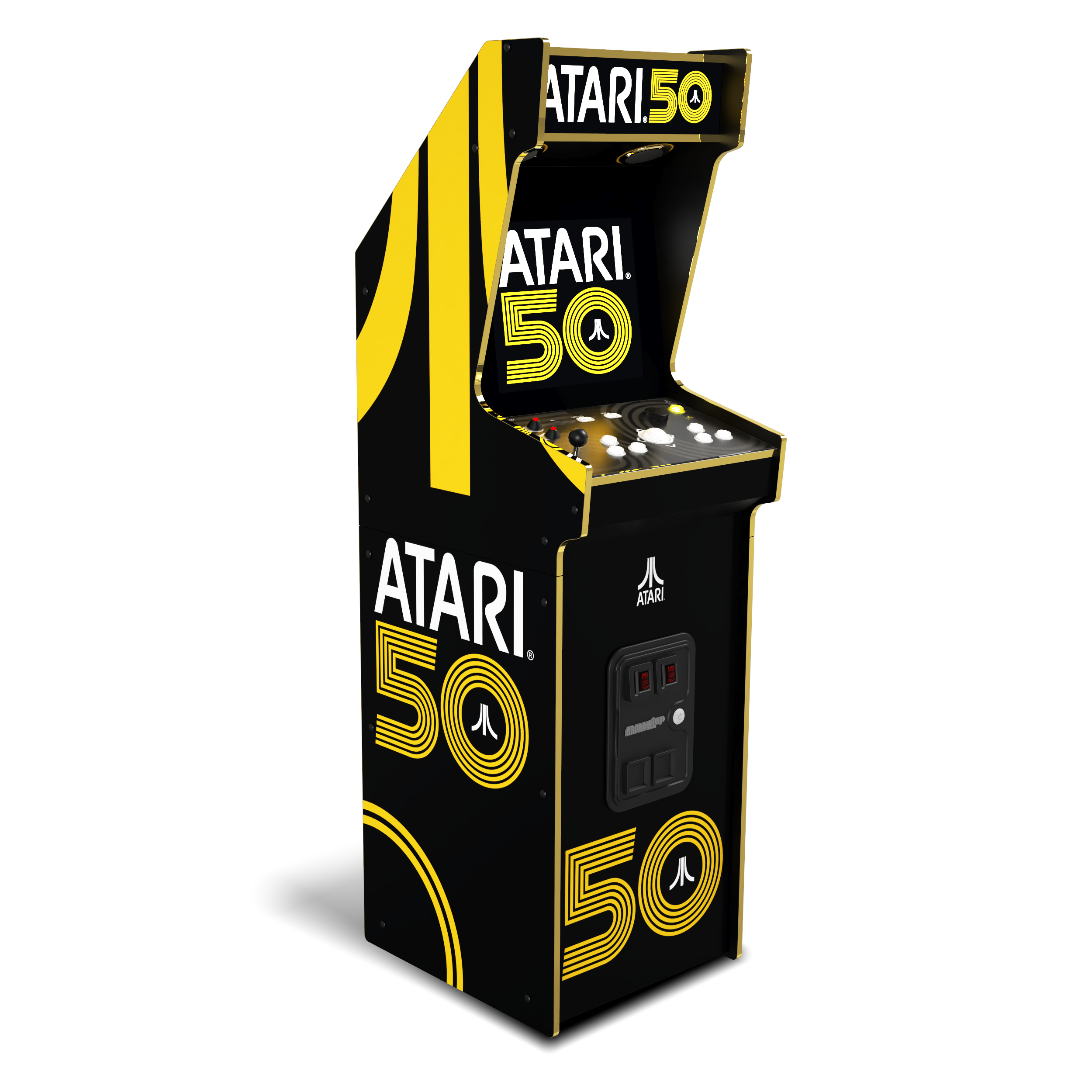 ARCADE 1 Up - Atari 50th Annivesary Deluxe Arcade Machine - 50 Games in 1 - Videospill og konsoller