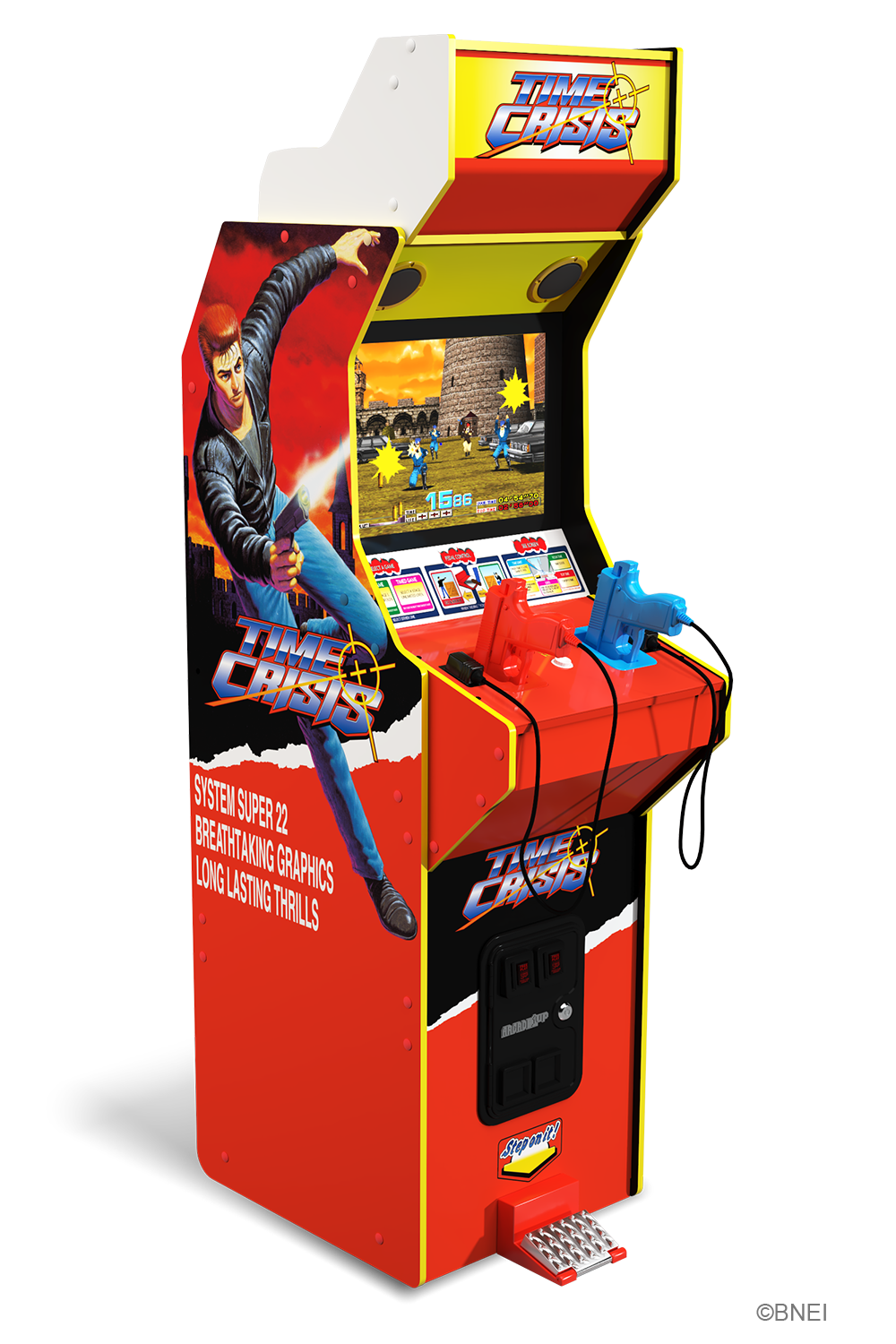 ARCADE 1 Up - Time Crisis Deluxe Arcade Machine - Videospill og konsoller