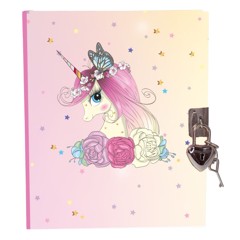 Tinka - Diary w. Lock - Unicorn (8-802104A)