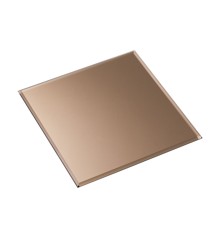 STOFF Nagel - Glass base square - Smoked brown