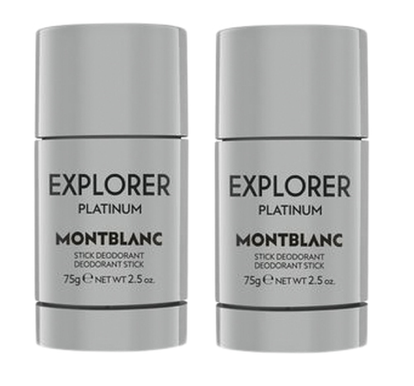 Montblanc - Explorer Platinium Deo Stick 75 ml x 2 - Skjønnhet