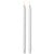 STOFF - LED taper candles by Uyuni, 2 pc - White thumbnail-1