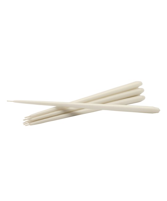 STOFF Nagel - Taper candles by Ester & Erik, 6 pc - Off-White