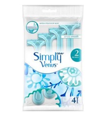 Gillette Simply Venus 2 Disposable Razors 4-Pack
