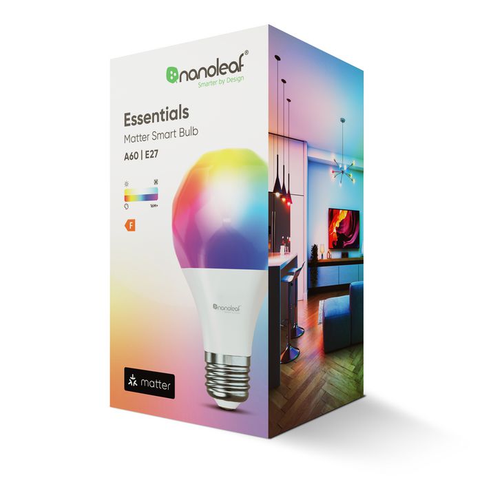 Nanoleaf - Essentials Matter Smart Bulb E27 - Elektronikk