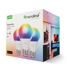 Nanoleaf - Essentials Matter Smart Bulb E27 - 3PK