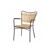 Cinas - Tuinstoelen Hard & Ellen - Aluminium/Teak - Antracit - Set met 4 stoelen. thumbnail-2