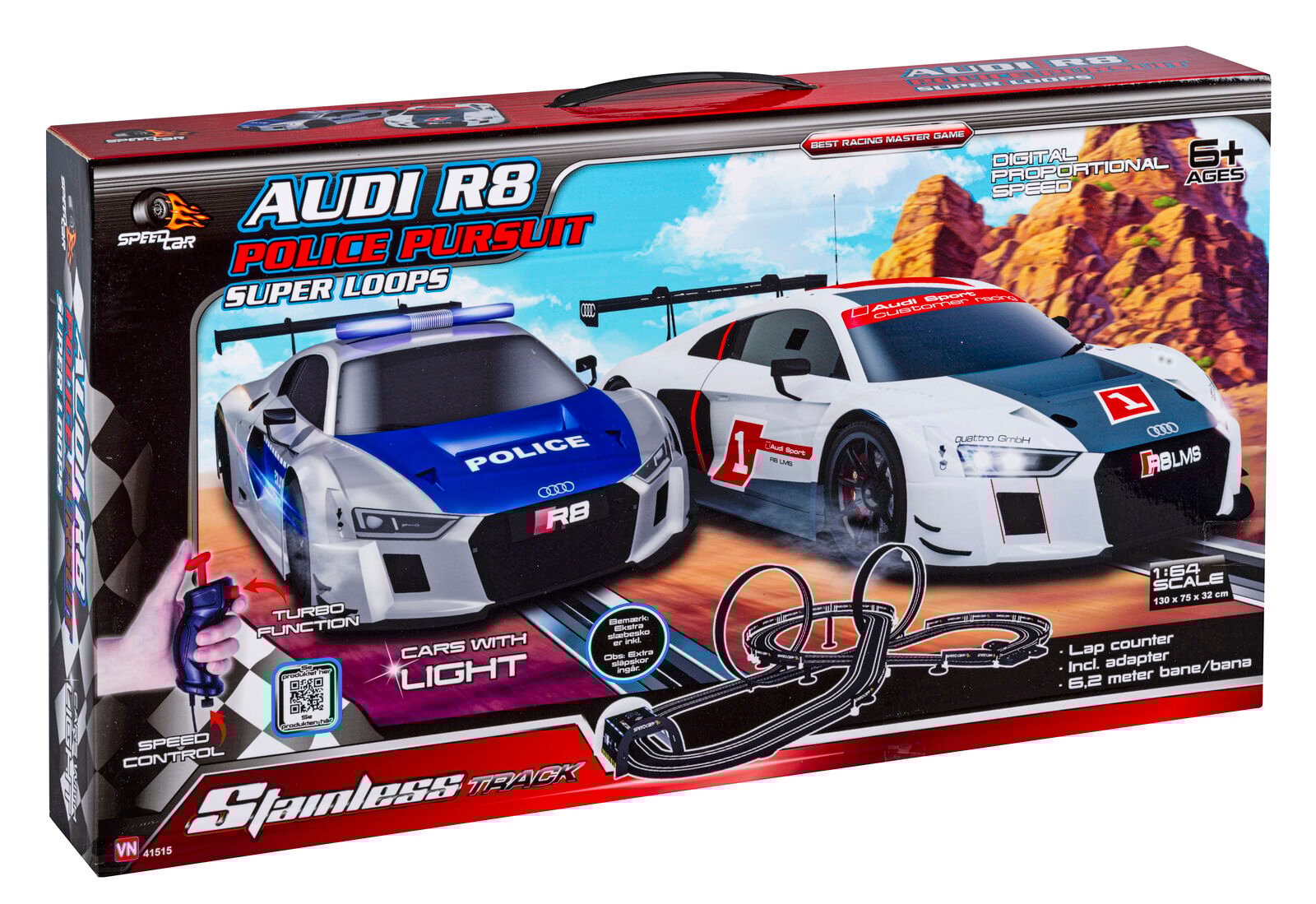 Speed Car - Audi Police Chase 1:64 (41515)