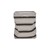 House Doctor - Store Storage basket - Brown stripe (205720004) thumbnail-1